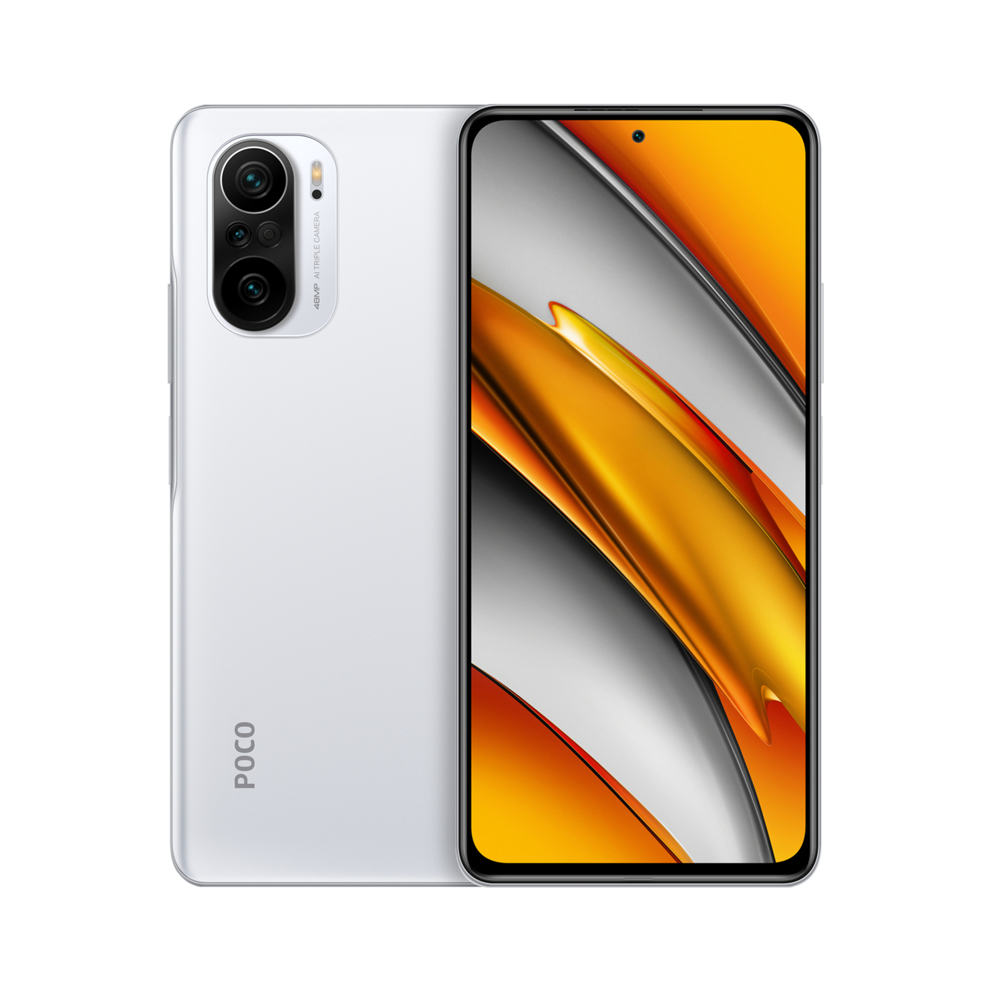 Xiaomi Poco F3 (5G) 256 Go, Blanc, débloqué - Excellent état Parfait état Xiaomi reconditionné disponible sur Pixmania