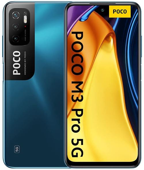Xiaomi POCO M3 Pro 5G - 5G smartphone - double SIM - RAM 4 Go / Mémoire interne 64 Go - 6.5" - 2400 x 1080 pixels (90 Hz) - 3 x caméras arrière 48 MP, 2 MP, 2 MP - front camera 8 MP - bleu cool État correct N/A reconditionné disponible sur Fnac