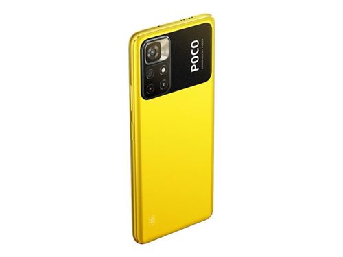 Xiaomi POCO M4 Pro 5G - 5G smartphone - double SIM - RAM 4 Go / Mémoire interne 64 Go - microSD slot - Écran LCD - 6.6" - 2400 x 1080 pixels (90 Hz) - 2x caméras arrière 50 MP, 8 MP - front camera 16 MP - jaune poco État correct N/A reconditionné disponible sur Fnac