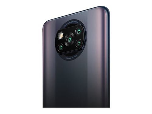 Xiaomi POCO X3 Pro - 4G smartphone - double SIM - RAM 8 Go / Mémoire interne 256 Go - microSD slot - 6.67" - 2400 x 1080 pixels (120 Hz) - 4x caméras arrière 48 MP, 8 MP, 2 MP, 2 MP - front camera 20 MP - noir fantôme État correct N/A reconditionné disponible sur Fnac