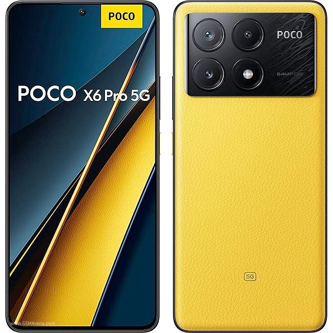 Voir photo 2 de Xiaomi Poco X6 Pro 256 Go - Jaune - Débloqué | Dero Xiaomi Poco X6 Pro 256 Go - Jaune - Débloqué Reconditionné Xiaomi reconditionné photo 2 | Dero