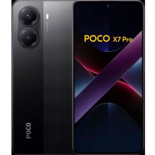 Xiaomi POCO X7 Pro - 5G smartphone - double SIM - RAM 12 Go / Mémoire interne 256 Go - OLED display - 6.67" - 2712 x 1220 pixels (120 Hz) - 2x caméras arrière 50 MP, 8 MP - front camera 20 MP - noir État correct Poco reconditionné disponible sur Fnac