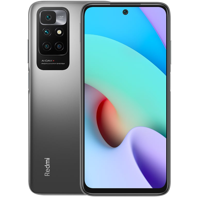 Xiaomi Redmi 10 2022 16,5 cm (6.5 ) Double SIM hybride Android 11 4G USB Type-C 4 Go 64 Go 5000 mAh Gris - Bon état Bon état reconditionné disponible sur Pixmania