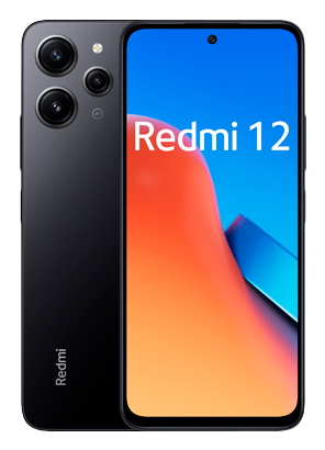 Xiaomi Redmi 12 17,2 cm (6.79 ) Double SIM hybride Android 13 4G USB Type-C 4 Go 128 Go 5000 mAh Noir - Bon état Bon état Xiaomi reconditionné disponible sur Pixmania