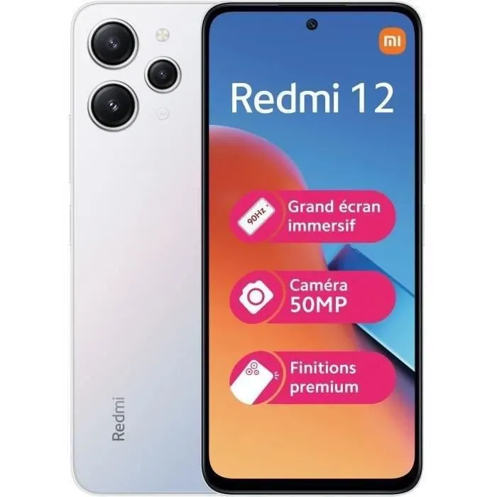 XIAOMI REDMI 12 4 128Go ARGENT (2023) - Reconditionné - Etat correct Reconditionné - 124,45 € XIAOMI REDMI 12 4 128Go ARGENT (2023) - Reconditionné - Etat correct Reconditionné Xiaomi reconditionné disponible sur Cdiscount Seconde Vie | Dero