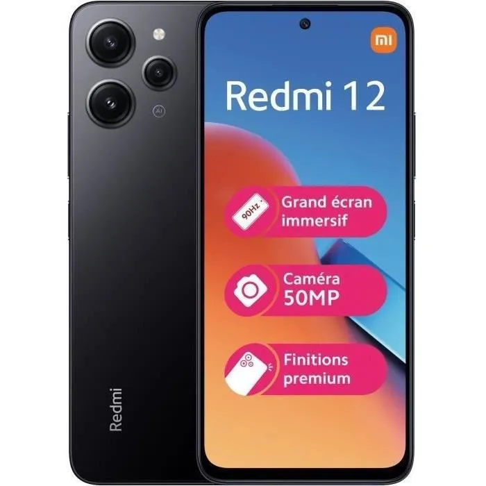 XIAOMI REDMI 12 4 128Go NOIR (2023) - Reconditionné - Excellent état Reconditionné - 161,74 € XIAOMI REDMI 12 4 128Go NOIR (2023) - Reconditionné - Excellent état Reconditionné Xiaomi reconditionné disponible sur Cdiscount Seconde Vie