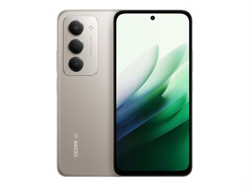 Xiaomi Redmi 15 5G - 5G smartphone - double SIM - RAM 4 Go / Mémoire interne 128 Go - microSD slot - 6.9" - 2340 x 1080 pixels (144 Hz) - 2x caméras arrière 50 MP - front camera 8 MP - gris titan État correct N/A reconditionné disponible sur Fnac