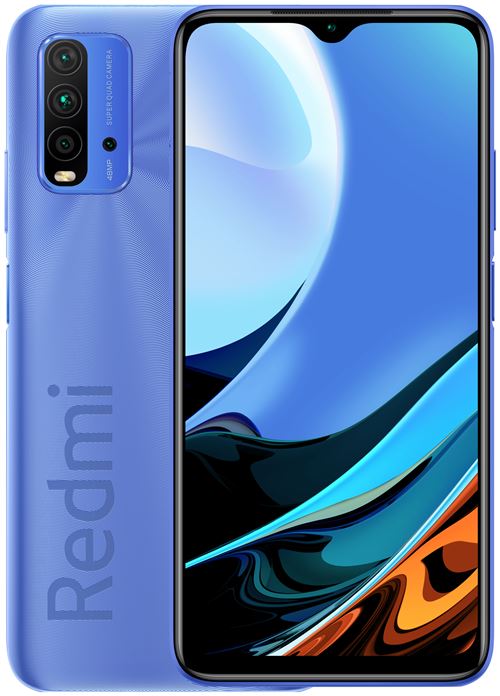 Xiaomi Redmi 9T - 4G smartphone - double SIM - RAM 4 Go / Mémoire interne 128 Go - microSD slot - 6.53" - 2340 x 1080 pixels - 4x caméras arrière 48 MP, 8 MP, 2 MP, 2 MP - front camera 8 MP - bleu crépuscule État correct Xiaomi reconditionné disponible sur Fnac