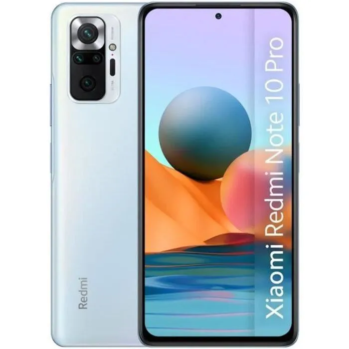 XIAOMI Redmi Note 10 Pro 128 Go Bleu (2021) - Reconditionné - Etat correct Reconditionné - 105,40 € XIAOMI Redmi Note 10 Pro 128 Go Bleu (2021) - Reconditionné - Etat correct Reconditionné Xiaomi reconditionné disponible sur Cdiscount Seconde Vie