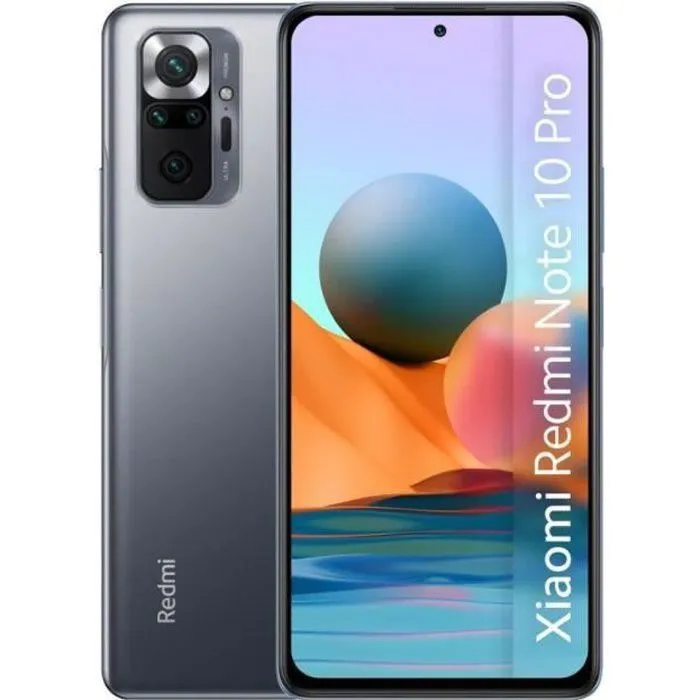 XIAOMI Redmi Note 10 Pro 128 Go Gris (2021) - Reconditionné - Très bon état Reconditionné - 126,00 € XIAOMI Redmi Note 10 Pro 128 Go Gris (2021) - Reconditionné - Très bon état Reconditionné Xiaomi reconditionné disponible sur Cdiscount Seconde Vie
