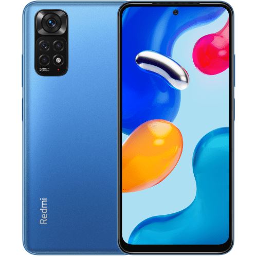 Xiaomi Redmi Note 11S - 4G smartphone - double SIM - RAM 6 Go / Mémoire interne 64 Go - microSD slot - écran OLED - 6.43" - 2400 x 1080 pixels (90 Hz) - 4x caméras arrière 108 MP, 8 MP, 2 MP, 2 MP - front camera 16 MP - bleu crépuscule État correct N/A reconditionné disponible sur Fnac