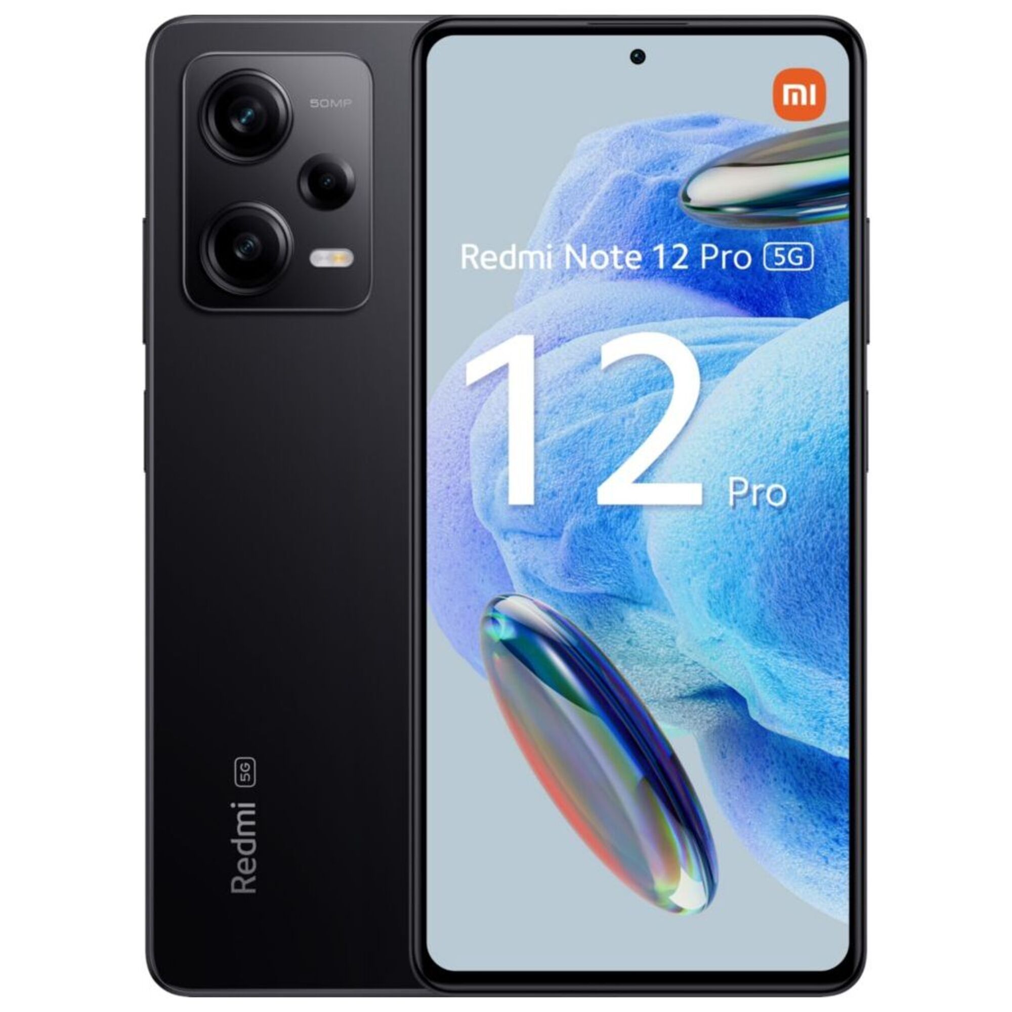 Xiaomi Redmi Note 12 Pro (5G) 128 Go, Noir, débloqué - Excellent état Parfait état Xiaomi reconditionné disponible sur Pixmania