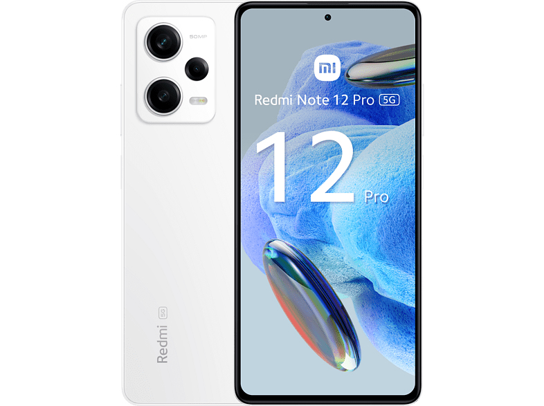 Xiaomi Redmi Note 12 Pro 5G 16,9 cm (6.67 ) Double SIM Android 12 USB Type-C 8 Go 256 Go 5000 mAh Blanc - Bon état Bon état Xiaomi reconditionné disponible sur Pixmania