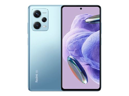 Xiaomi Redmi Note 12 Pro+ 5G - 5G smartphone - double SIM - RAM 8 Go / Mémoire interne 256 Go - écran OLED - 6.67" - 2400 x 1080 pixels (120 Hz) - 3 x caméras arrière 200 MP, 8 MP, 2 MP - front camera 16 MP - bleu ciel État correct N/A reconditionné disponible sur Fnac