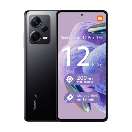 Xiaomi Redmi Note 12 Pro Plus 256 Go Noir Bon état reconditionné disponible sur Certideal