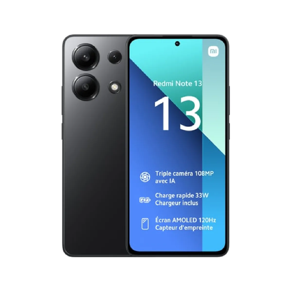 Xiaomi Redmi Note 13 256 Go - Noir Reconditionné - 183,00 € Xiaomi Redmi Note 13 256 Go - Noir Reconditionné Xiaomi reconditionné disponible sur Rue du Commerce Seconde Vie