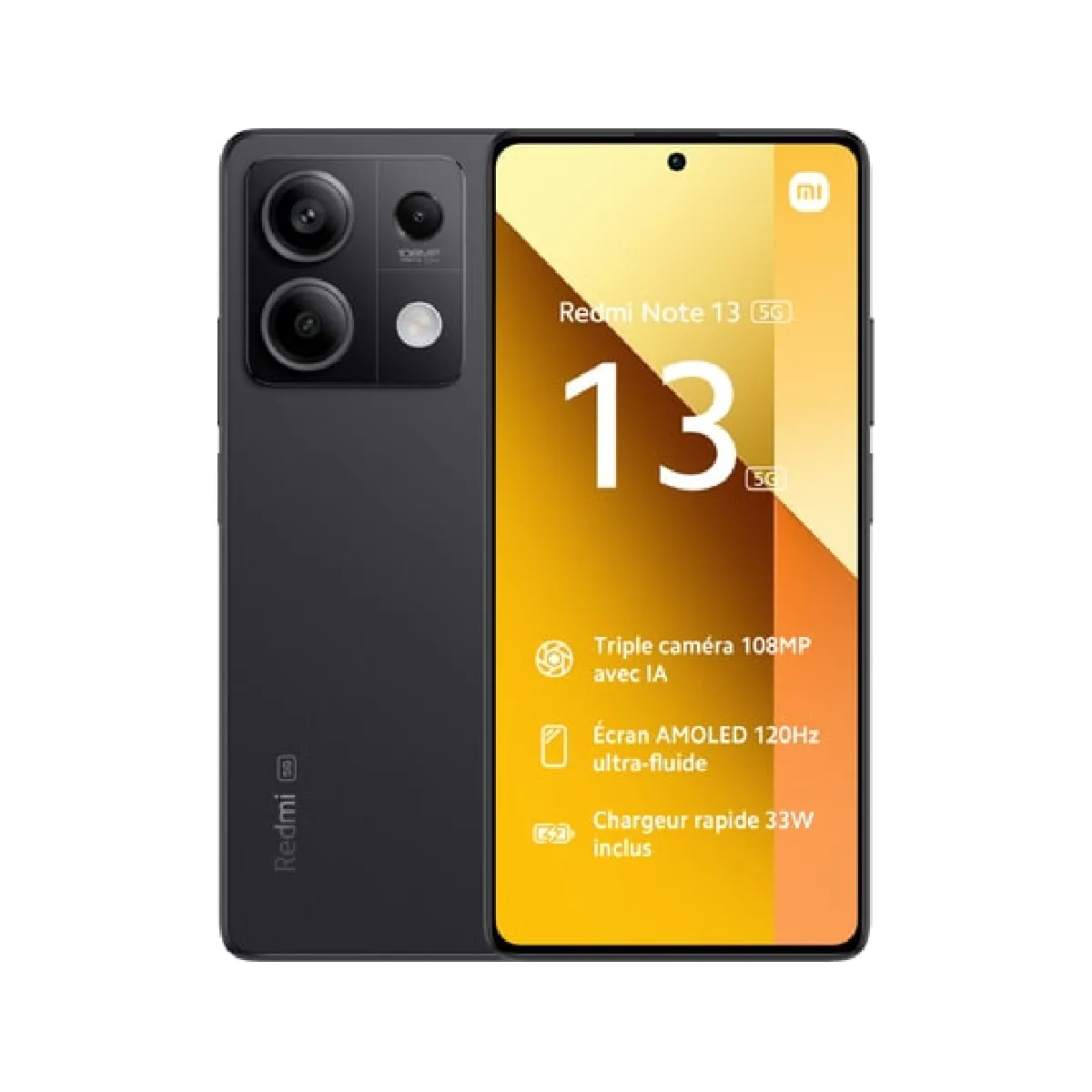 Xiaomi Redmi Note 13 - 5G - 8/256 Go - Noir Graphite Reconditionné - 198,00 € Xiaomi Redmi Note 13 - 5G - 8/256 Go - Noir Graphite Reconditionné Xiaomi reconditionné disponible sur Rue du Commerce Seconde Vie