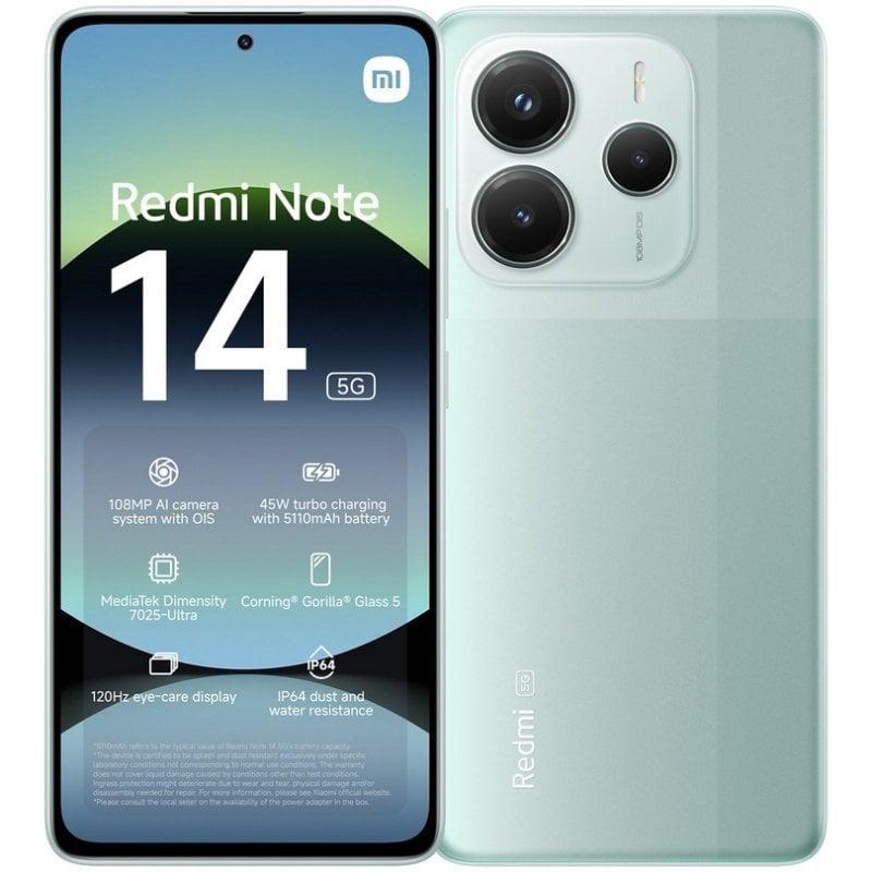 Xiaomi Redmi Note 14 5G 256 Go - Vert - Débloqué Reconditionné - 259,00 € Xiaomi Redmi Note 14 5G 256 Go - Vert - Débloqué Reconditionné Xiaomi reconditionné disponible sur Backmarket