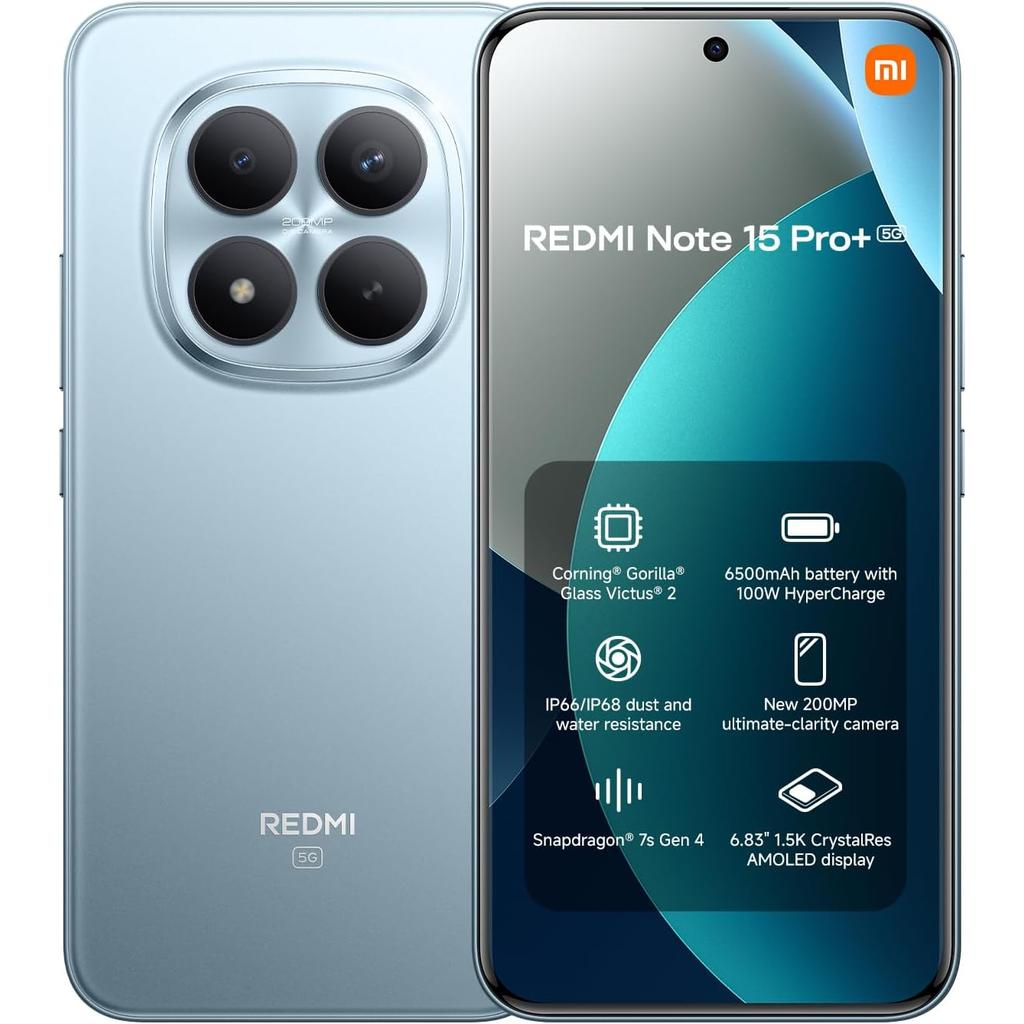 Xiaomi Redmi Note 15 Pro+ 512 Go - Bleu - Débloqué Reconditionné - 429,99 € Xiaomi Redmi Note 15 Pro+ 512 Go - Bleu - Débloqué Reconditionné Xiaomi reconditionné disponible sur Backmarket
