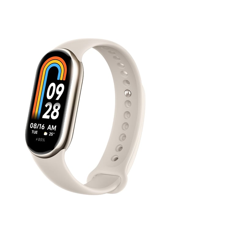 Xiaomi Smart Band 8 AMOLED - Tracker d'activité au poignet/à clipser 4,11 cm (1.62 ) Champagne, Or - Très bon état Très bon état Xiaomi reconditionné disponible sur Pixmania