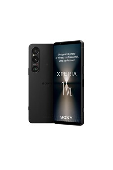 Xperia 1 VI 12Go RAM 256Go EU 5G - Noir Bon état Sony reconditionné disponible sur Darty