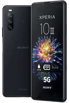 Xperia 10 III 128Go Noir 5G État correct Sony reconditionné disponible sur Darty
