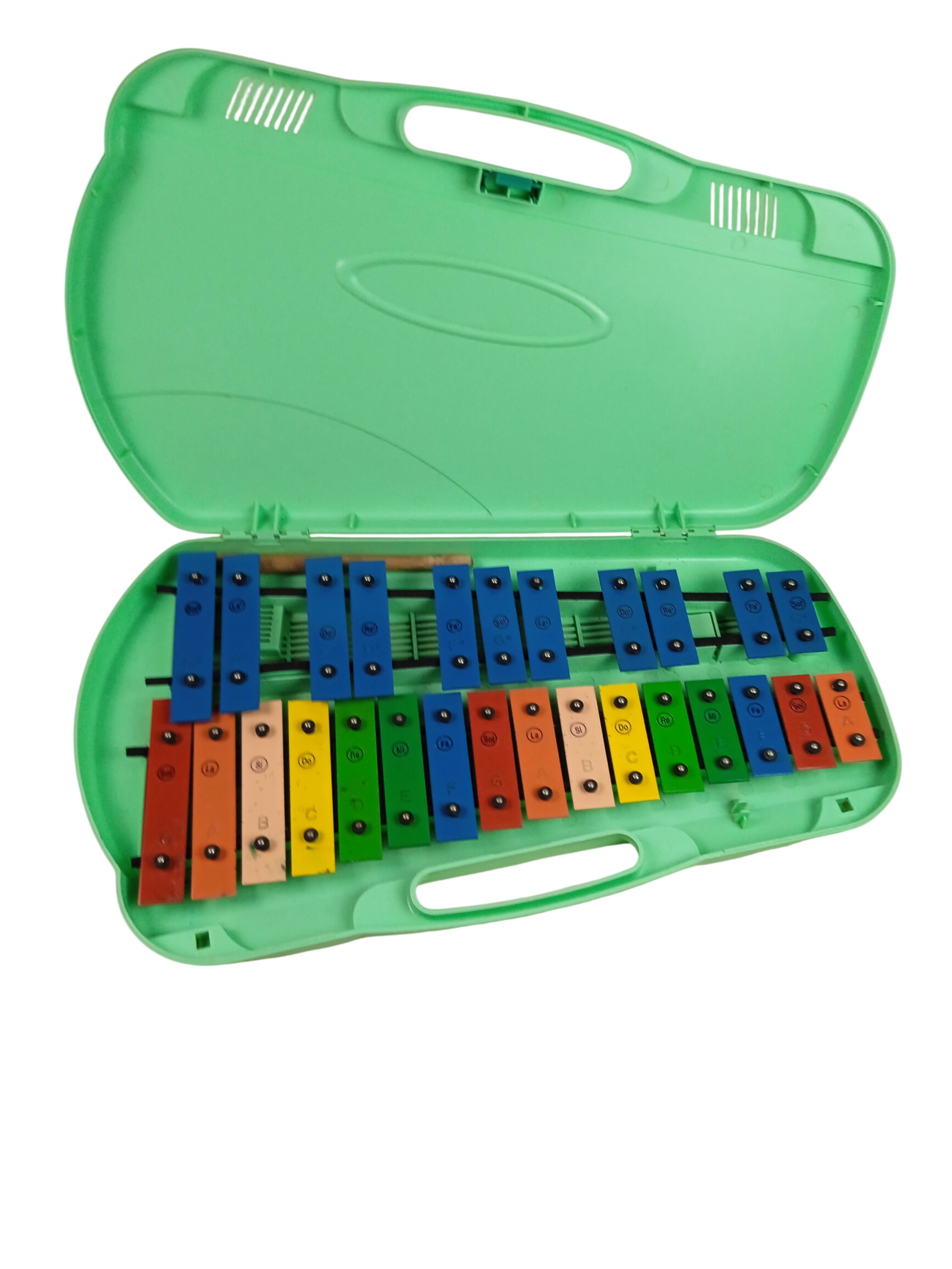 Xylophone Angel Glockenspiel AX 27 N vintage Bon état - 30,00 € Xylophone Angel Glockenspiel AX 27 N vintage Bon état reconditionné disponible sur Label Emmaüs