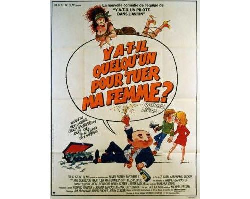 Y A-T-Il Quelqu'un Pour Tuer Ma Femme? - AFFICHE CINEMA ORIGINALE État correct reconditionné disponible sur Fnac