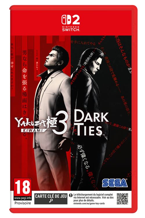 Yakuza Kiwami 3 & Dark Ties Nintendo Switch 2 État correct Koch Media reconditionné disponible sur Fnac