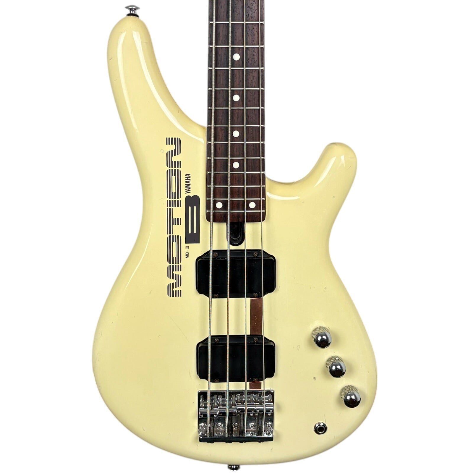 Yamaha Japan Motion B MB-III basse 1987-1989 vintage blanc Bon état Yamaha reconditionné disponible sur Refurbed | Dero