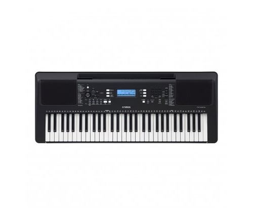 Yamaha PSR-E373 - Clavier électronique - 61 touches - sensible à la vitesse - 48 notes polyphonie - noir État correct Yamaha reconditionné disponible sur Fnac