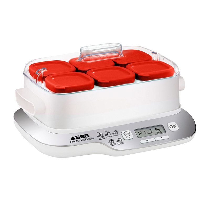 Yaourtière Seb Yg660100 6 Pots Bon état - 139,97 € Yaourtière Seb Yg660100 6 Pots Bon état reconditionné disponible sur Electro Depot