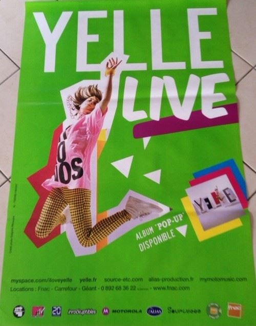 YELLE - 80x120 cm - AFFICHE / POSTER État correct - 16,99 € YELLE - 80x120 cm - AFFICHE / POSTER État correct N/A reconditionné disponible sur Fnac