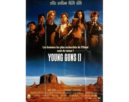 Young Guns 2 AFFICHE CINEMA ORIGINALE État correct N/A reconditionné disponible sur Fnac