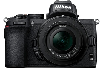 Z 50 + Z DX 16-50mm F/3.5-6.3 Bon état Nikon reconditionné disponible sur Darty