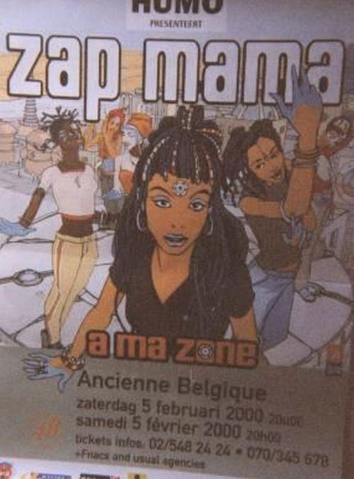 Zap mama - 70x100 cm - AFFICHE / POSTER État correct N/A reconditionné disponible sur Fnac