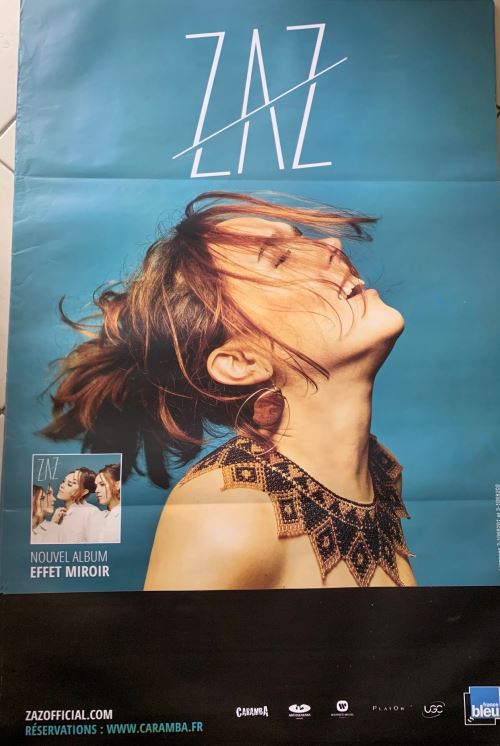 ZAZ - EFFET MIRROIR Tour - AFFICHE État correct N/A reconditionné disponible sur Fnac
