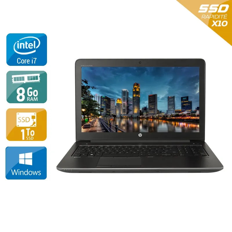 ZBook 15 G3 15,5" 2015 - Intel Core i7 2,7Ghz - 4 - 8Go DDR4 - 1To SSD - Nvidia Quadro M1000M - Gris / Noir - Windows 10 - AZERTY Reconditionné - 639,45 € ZBook 15 G3 15,5" 2015 - Intel Core i7 2,7Ghz - 4 - 8Go DDR4 - 1To SSD - Nvidia Quadro M1000M - Gris / Noir - Windows 10 - AZERTY Reconditionné Hewlett-Packard reconditionné disponible sur QuelBonPlan