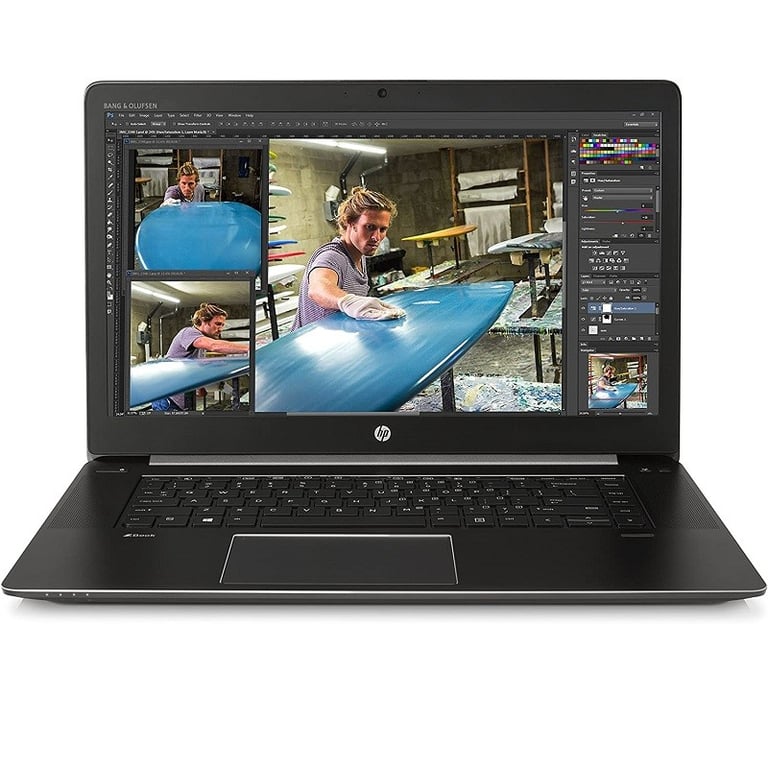 ZBook Core i7, 2.7, 16 Go  512 Go Intel HD Graphics 530 Noir 15  Windows 10 - Bon état Bon état Hewlett-Packard reconditionné photo 2 | Dero