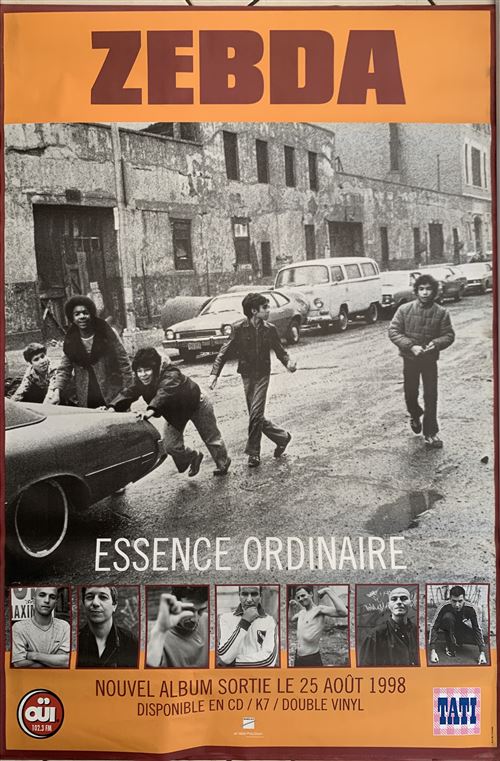 ZEBDA - Essence ordinaire 1998 - 80x120cm - Affiche État correct reconditionné disponible sur Fnac