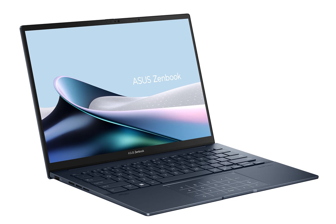 Zenbook 14 Core Ultra 5 225H (14”) 4.9 GHz, 512 Go, 16 Go, Intel Arc Graphics, Bleu - AZERTY - Excellent état Parfait état Asus reconditionné disponible sur Pixmania