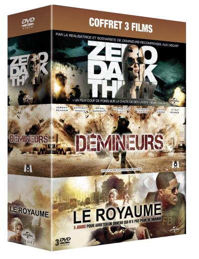 Zero Dark Thirty - Le Royaume - Démineurs - Coffret 3 DVD État correct reconditionné disponible sur Fnac