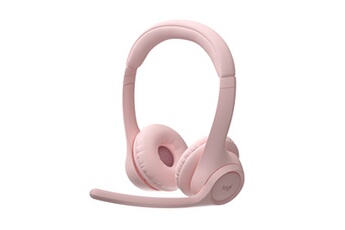 Zone 300 Bluetooth sans fil avec microphone anti-parasite - Rose Bon état Logitech reconditionné disponible sur Darty