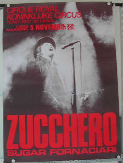 Acheter Zucchero - 67x94 cm - AFFICHE / POSTER État correct - 17,99 € Zucchero - 67x94 cm - AFFICHE / POSTER État correct N/A reconditionné disponible sur Fnac