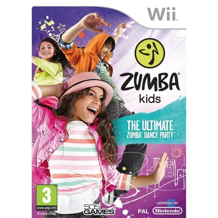 ZUMBA KIDS / Jeu console WII refurbished reconditionné disponible sur Cdiscount Seconde Vie